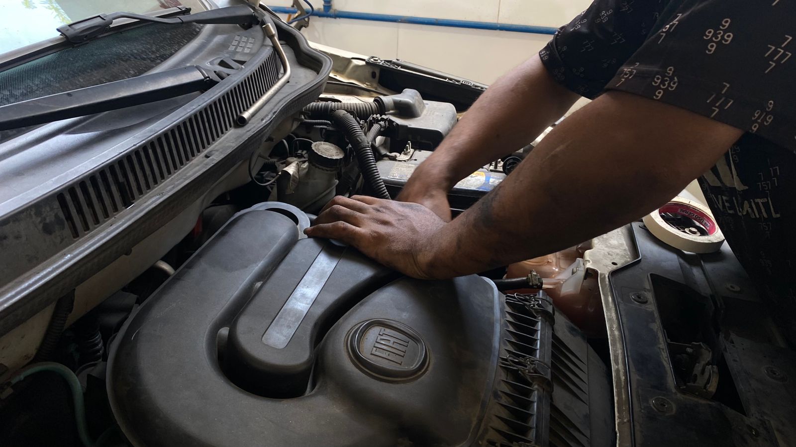 Motor em Manutenção NissaTech